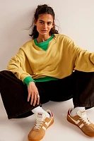 Classic Crew Colorblock Sweatshirt