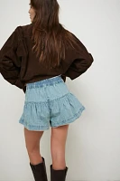 We The Free Fleur Denim Shorts