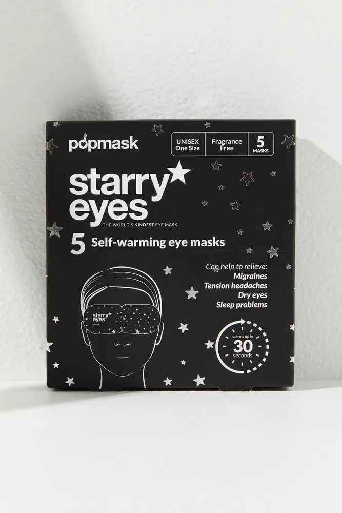 Popmask Starry Eyes Self-Heating Eye Mask