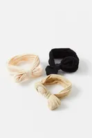 On Point Hair Tie Pack Of 3