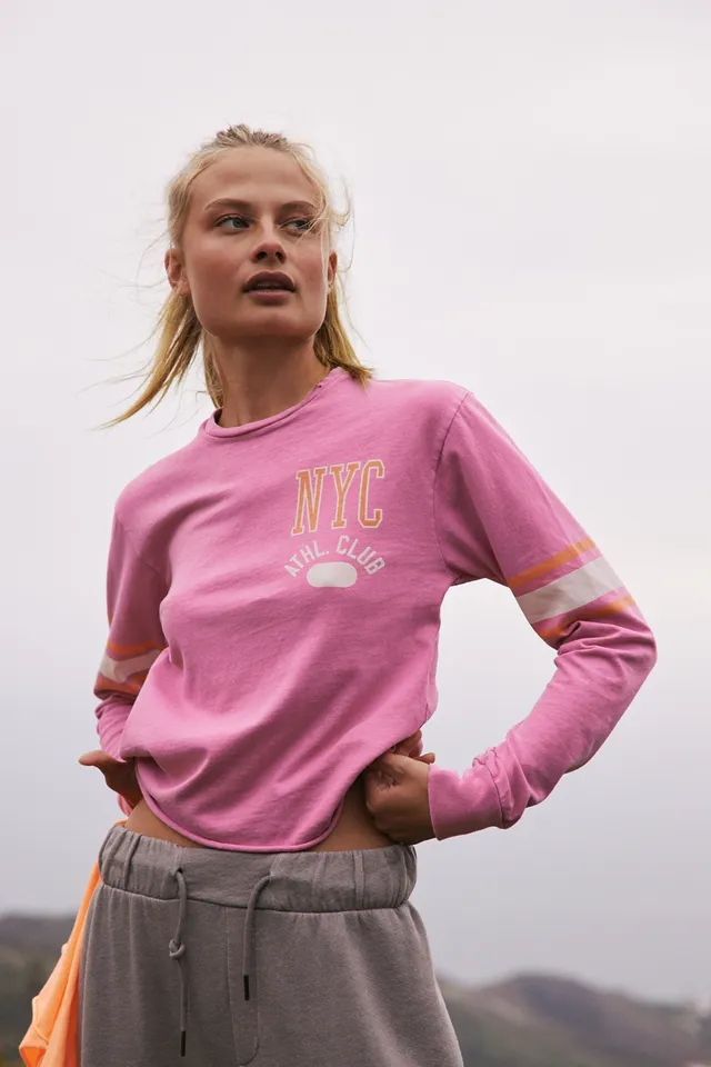 Free People NYC Athletic Club Long Sleeve