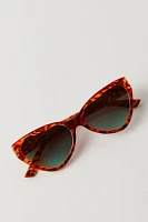 Lore Recycled Heart Cat Eye Sunnies