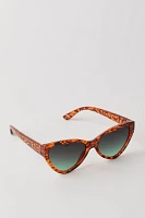 Lore Recycled Heart Cat Eye Sunnies