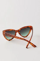 Lore Recycled Heart Cat Eye Sunnies