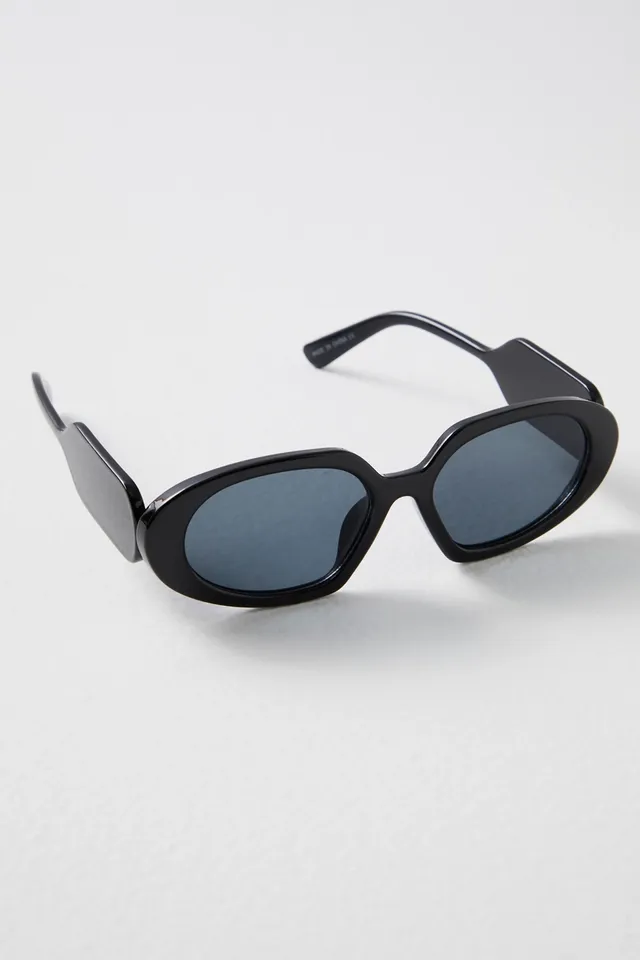 Oval Small Trendy Fashion Plastic Sunglasses – Weekend Shade Sunglasses