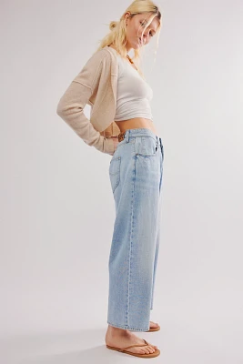 Lee Button-Fly Ankle Jeans