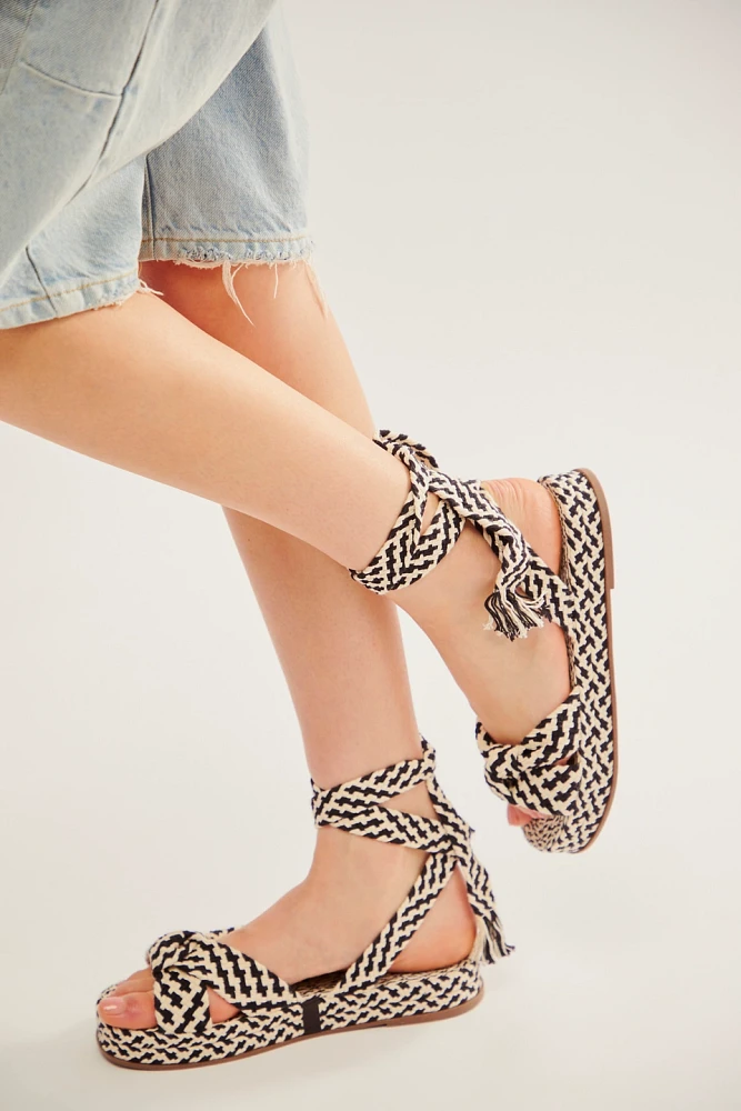 San Sebastian Wrap Sandals