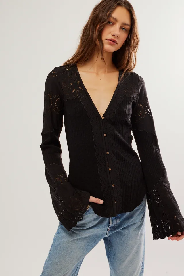 Dunns Clothing, Greta T Shirt Lace Bra _ 149016 _ Black