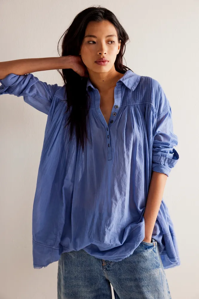 We The Free Mar Ruffle Blouse