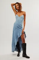 Amanda Uprichard Symone Denim Dress