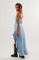 Amanda Uprichard Symone Denim Dress