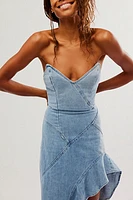 Amanda Uprichard Symone Denim Dress