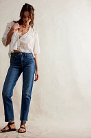 We The Free Leila High-Rise Leggy Slim Jeans