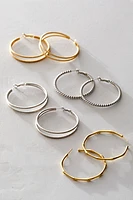 14k Gold Plated Omega Hoops