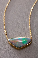 Celine Daoust Opal Triangle Necklace