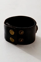 New Beginnings Leather Bracelet