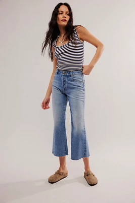Rolla's Classic Flare Crop Jeans