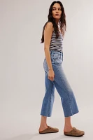 Rolla's Classic Flare Crop Jeans