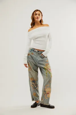 Magnolia Pearl Butterfly Jeans