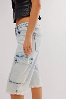 OneTeaspoon Skater Girl Wide-Leg Shorts