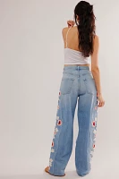 Citizens of Humanity Ayla Embroidered Baggy Jeans