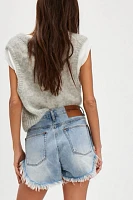 OneTeaspoon Rollers Low-Waist Denim Shorts