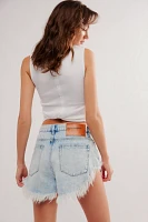 OneTeaspoon Rollers Low-Waist Denim Shorts