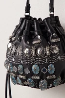 Crystal Bucket Bag