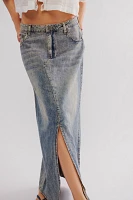 OneTeaspoon Denim Column Skirt