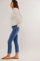 FRAME Le High Straight Jeans