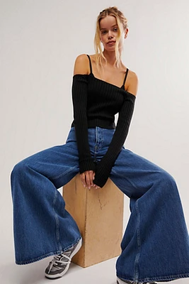 FRAME The Extra Wide-Leg Jeans