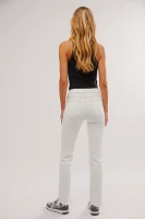 FRAME Le High Straight Long Jeans