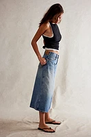 We The Free High Top Wide Crop Jeans