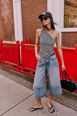 We The Free High Top Wide Crop Jeans