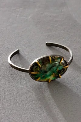 Robindira Unsworth Emerald Cuff Bracelet