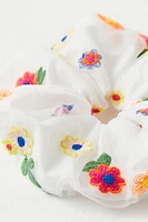 Spring Flower Jumbo Scrunchie