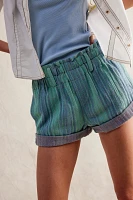 Solar Flare Baja Striped Shorts