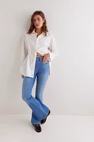 CRVY Infinite Stretch Pull-On Flare Jeans