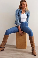 CRVY Infinite Stretch Pull-On Skinny Jeans