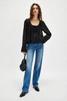 MOTHER The Rambler Zip Ankle Jeans