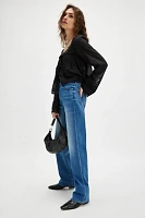 MOTHER The Rambler Zip Ankle Jeans