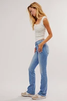 MOTHER The Insider Sneak Fray Jeans