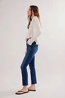 MOTHER The Mid-Rise Dazzler Ankle Jeans