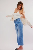 MOTHER The Maven Ankle Fray Jeans