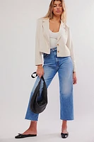 MOTHER The Maven Ankle Fray Jeans