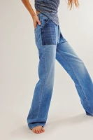 MOTHER The Patch Maven Heel Jeans