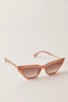 Chained Down Cateye Sunnies