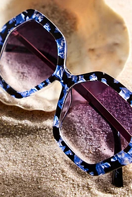 Chloe Hexagon Sunnies