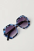 Chloe Hexagon Sunnies