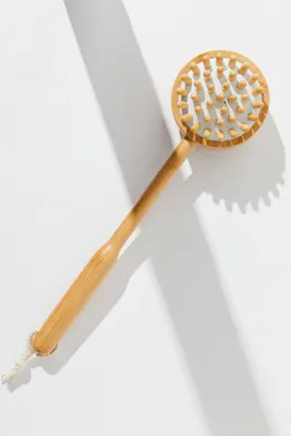 Baudelaire Bamboo Long-Handle Massage Brush